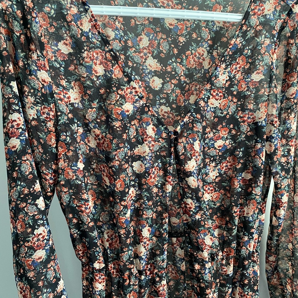 Zara Floral Maxi Dress